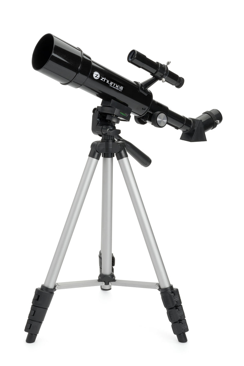 Zhumell Portable 50mm AZ Refractor Telescope with Smartphone Adapter